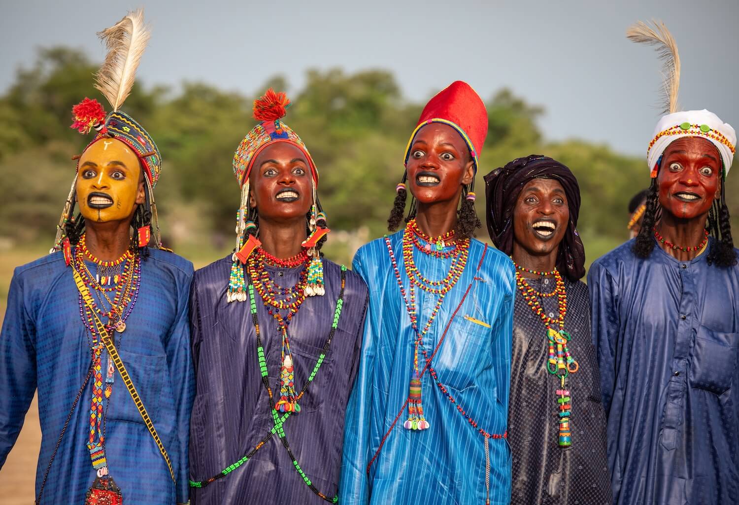 Festival Gerewol - Mbororo, Wodaabe | Planeta lidí