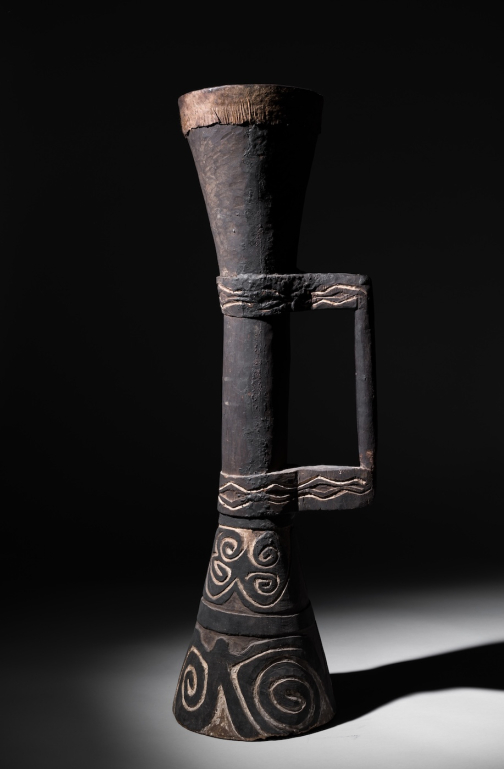 Buben, Marind Anim, Západní Papua - Tribal art | Planeta lidí