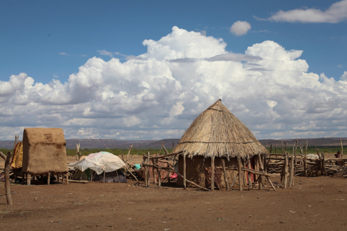 Himbové v oblasti Opuwa, Kaokeveld, Namibie - Planeta lidí