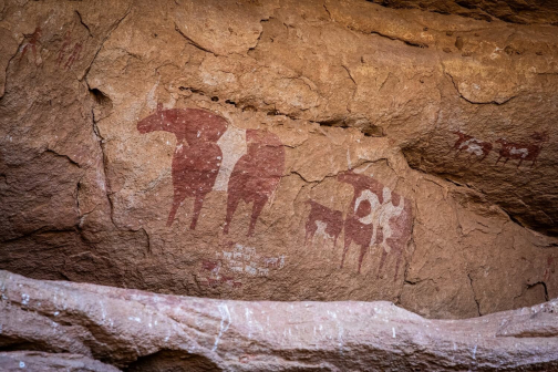 Petroglify - Náhorní  plošina Ennedi, Čad | Planeta lidí