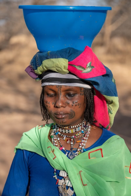 Wodaabe u městečka Roufout | Kmen Fulani | David Čečelský | Planeta lidí