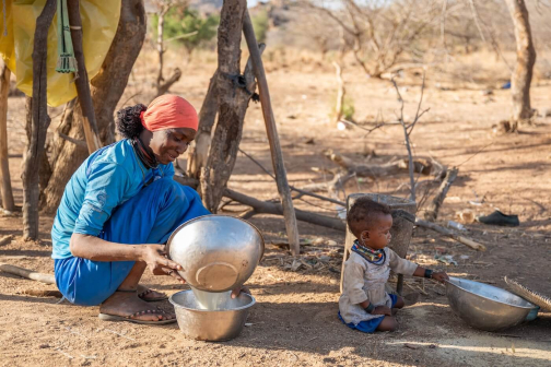 Wodaabe u městečka Roufout | Kmen Fulani | David Čečelský | Planeta lidí