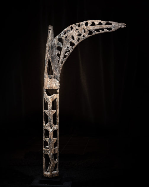 Rituální kůl Mbitoro, Kamoro - Tribal art | Planeta lidí