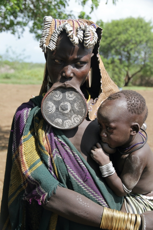 Ženy kmene Mursi, Jižní Etiopie - Planeta lidí