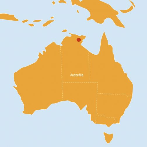 Mapa kmene Rembaranka , Austrálie - Milan Daněk | Planeta lidí